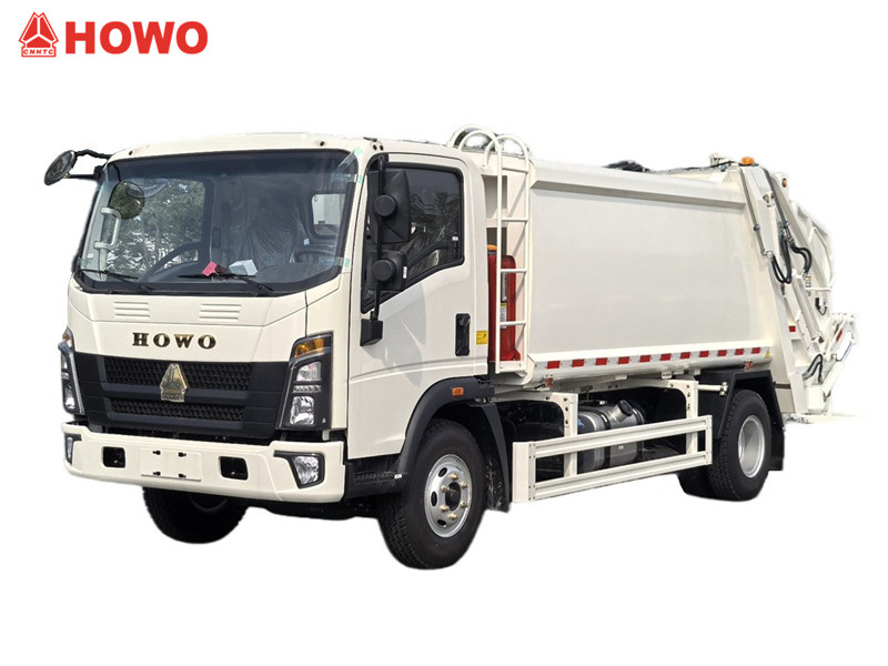 HOWO 4x2 rear loader truck