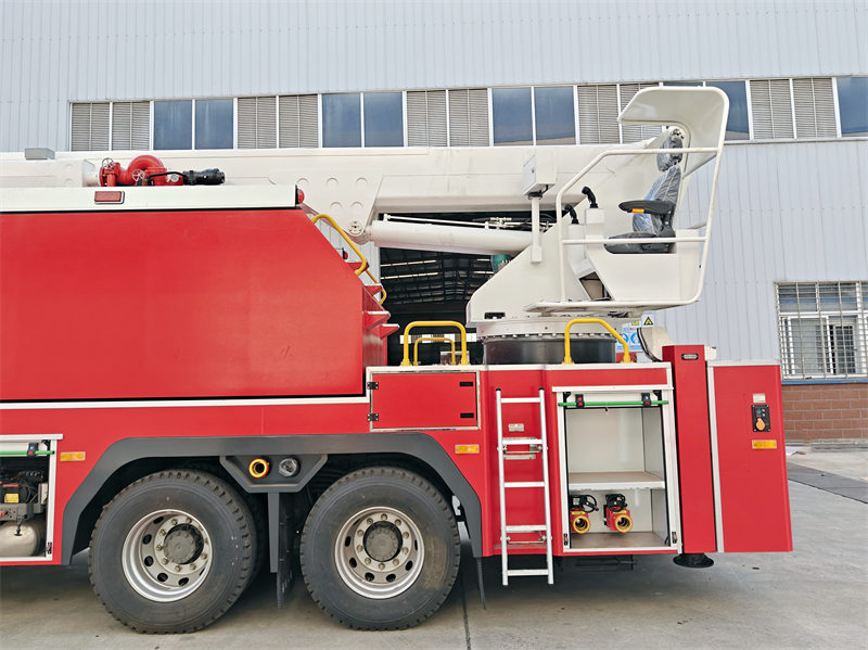 Howo 32m high reach fire truck 