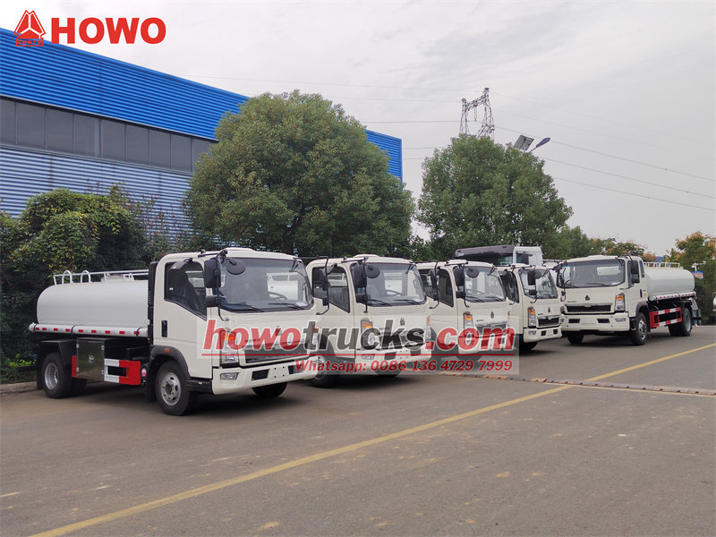 HOWO drinking water tanker truck for export HOWO drinking water tanker truck for export