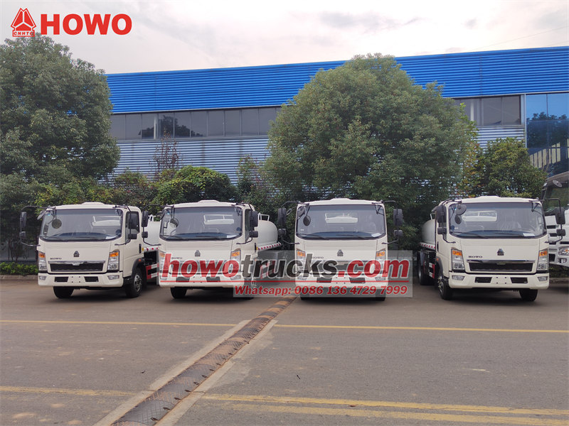 SINOTRUK HOWO drinking water trucks for export SINOTRUK HOWO drinking water trucks for export