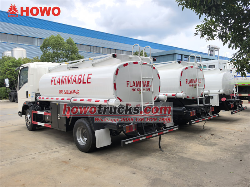 HOWO diesel tanker trucks for sale