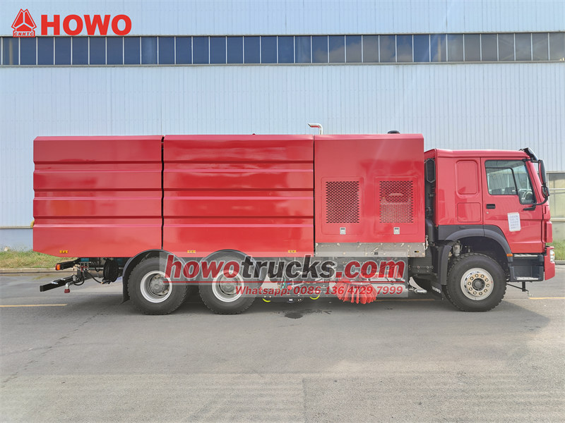 HOWO 20CBM road cleaning vehicle