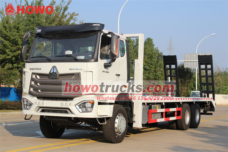 HOWO heavy-duty self loader truck for export