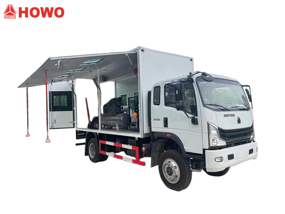 Howo 4x4 Mobile Workshop truck
