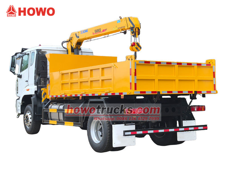 Howo lift boom truck