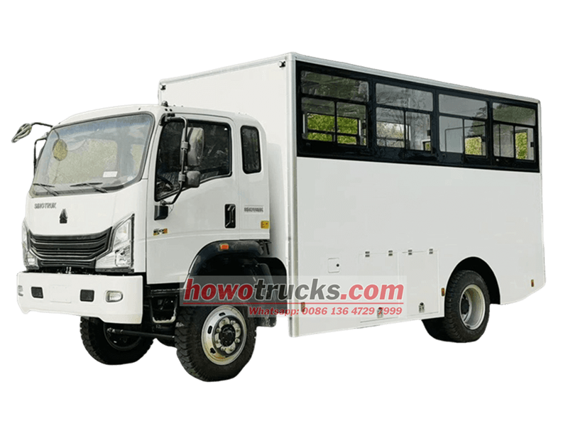 Howo 4x4 kamion cisterna