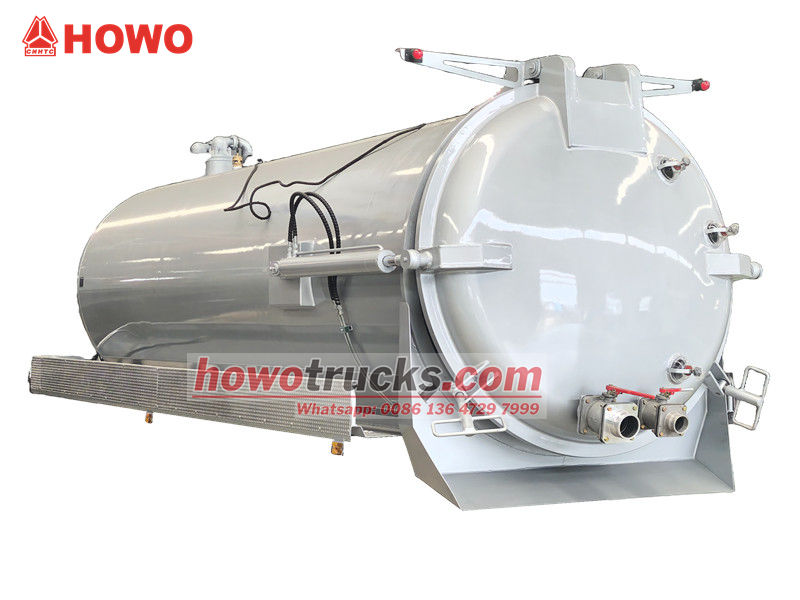 12 cbm septic tanker upper body