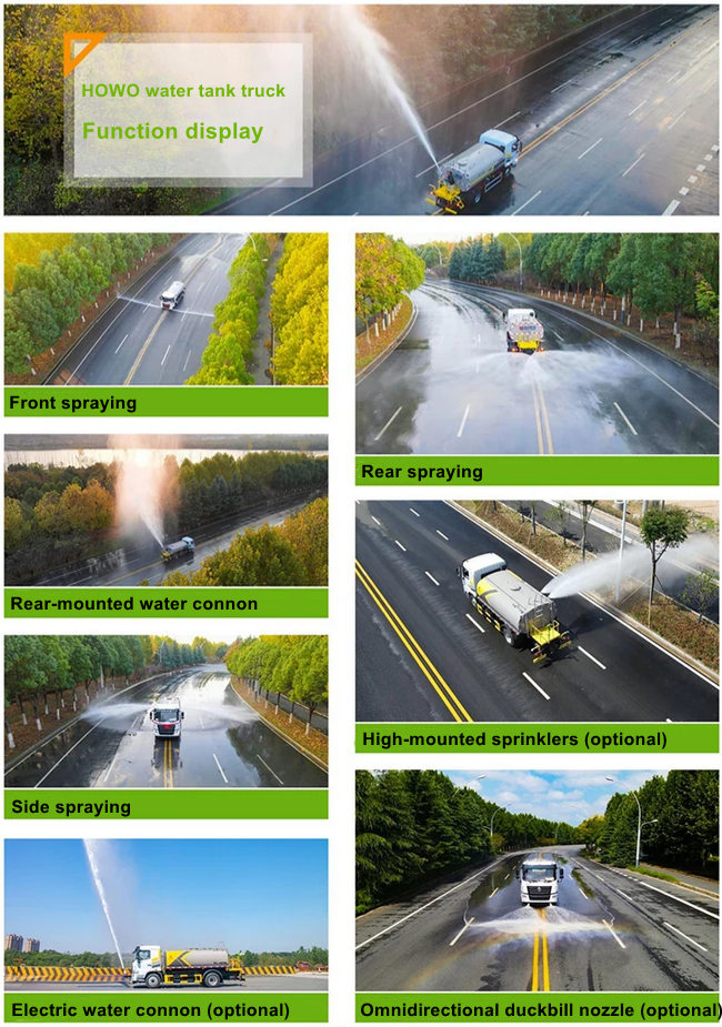 HOWO water tanker trucks for sale HOWO water tanker trucks for sale