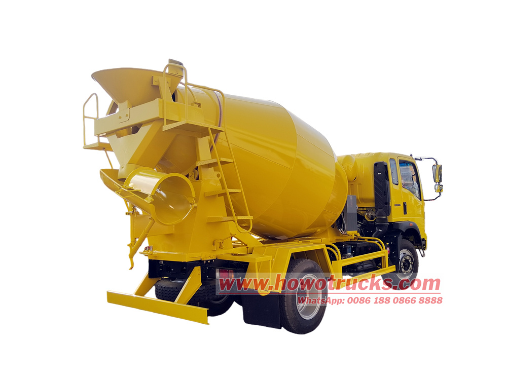 HOWO 5cbm cement mixer truck