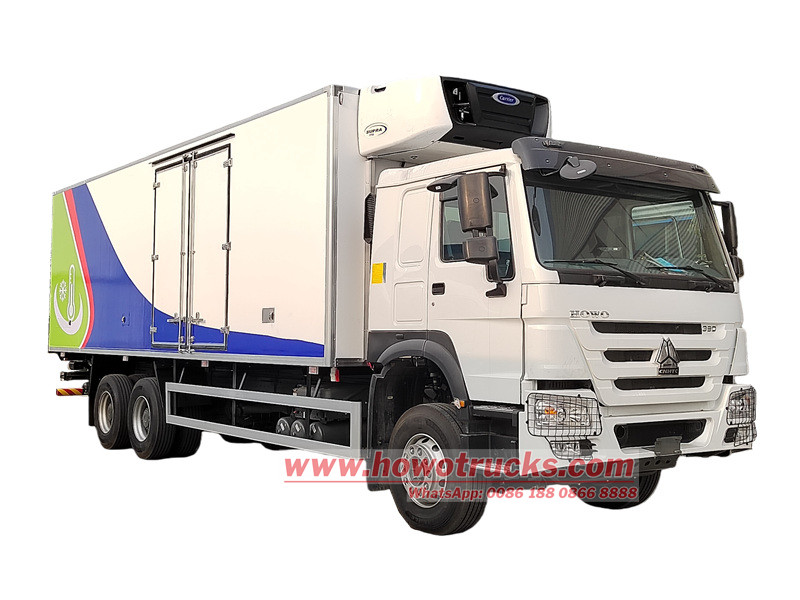 HOWO refrigerated van for sale