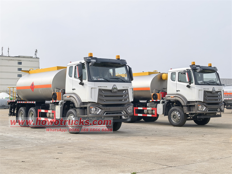 HOWO NX371 15CBM bitumen distributor truck