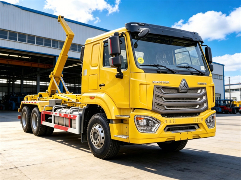 Howo 20CBM garbage hook lift truck