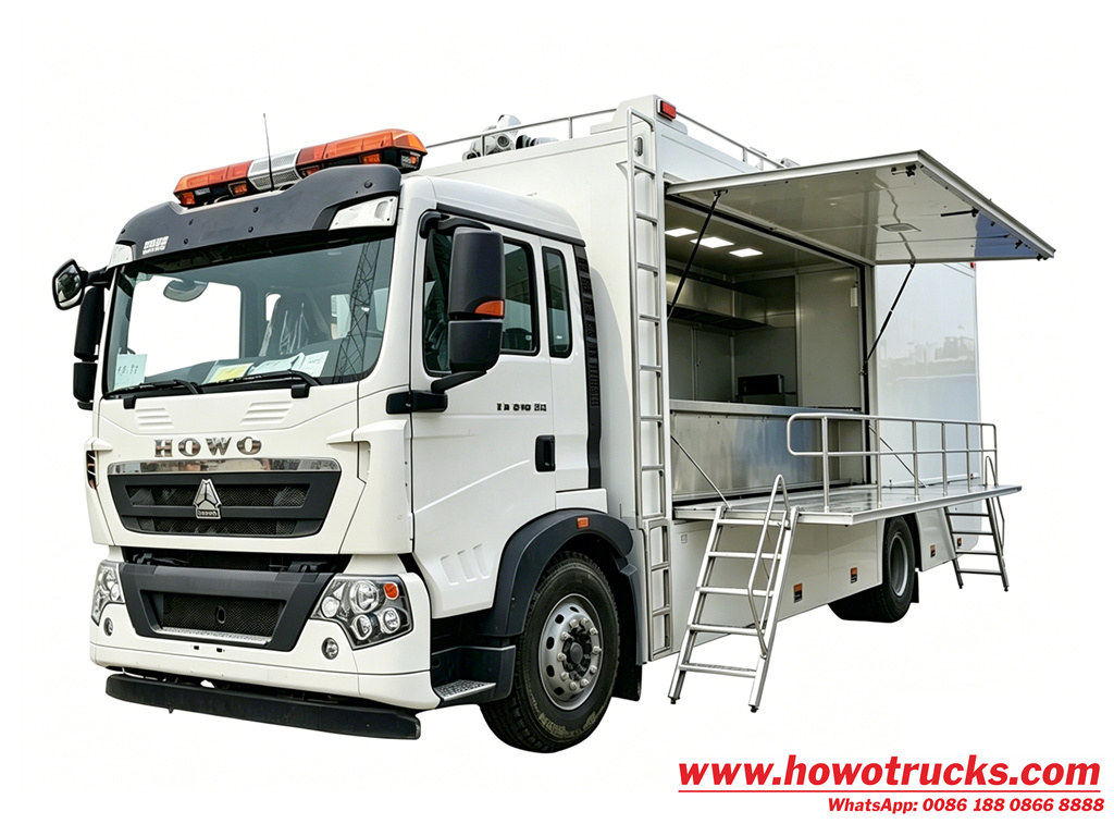 Sinotruk HOWO Mobile kitchen truck