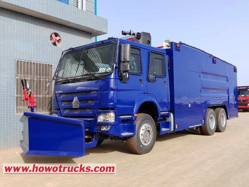 HOWO Chassis Armored Water Cannon Trucks