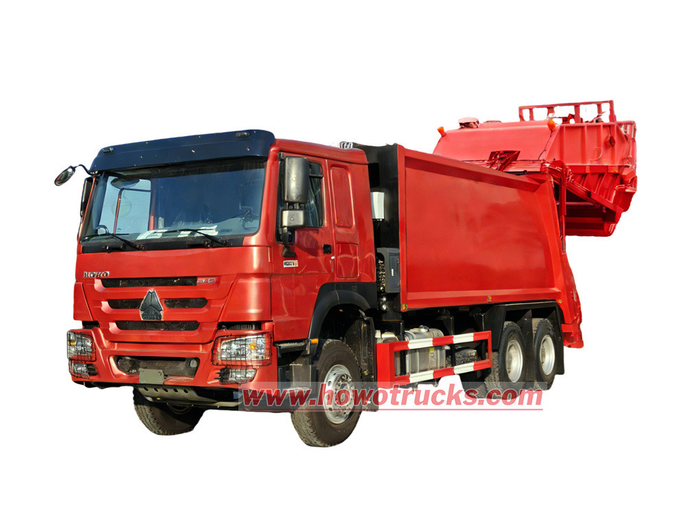 Why choose our HOWO garbage compactor truck?