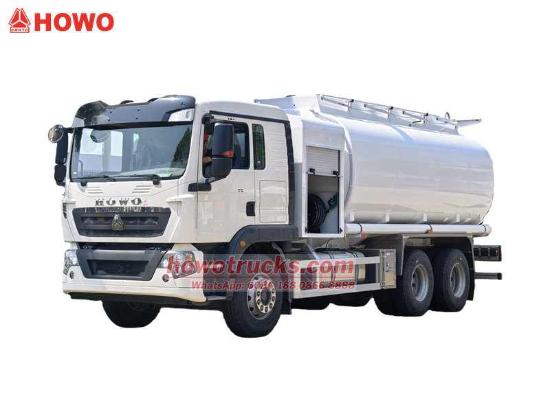 HOWO TX 20000L fuel tank truck