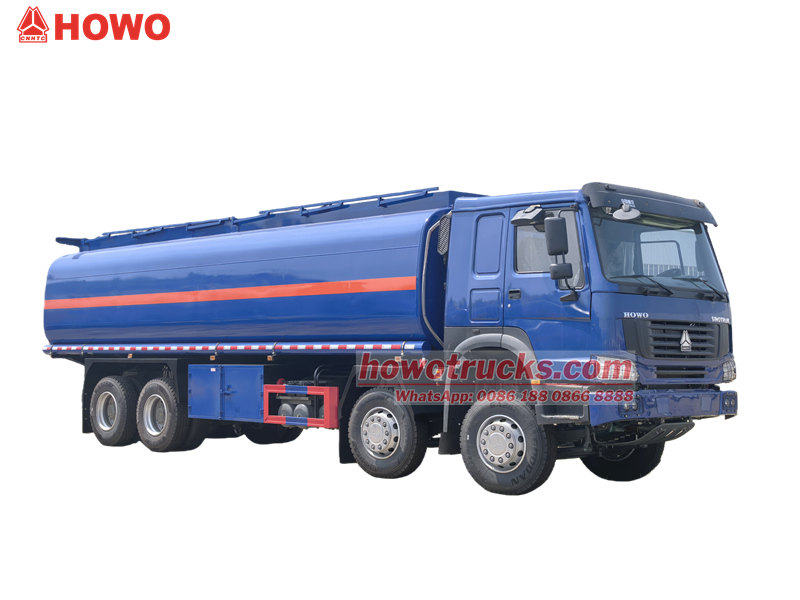 HOWO Euro 2 emission steel tanker fuel truck - CS KAMIONI