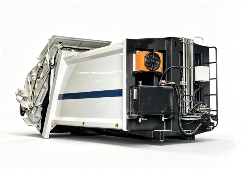 10cbm Rear Loader Truck Bodies for Howo