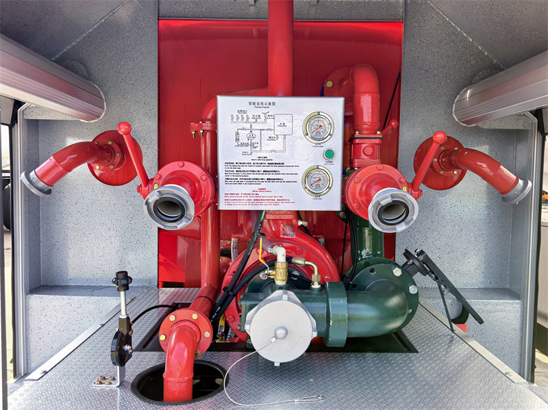 HOWO fire water truck
